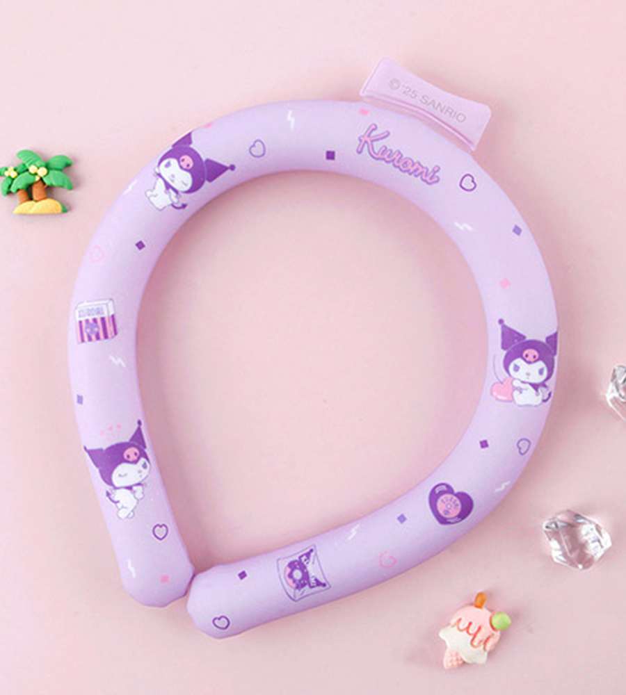Kuromi Character Pastel Neck Cooler Cool Scarf 626523