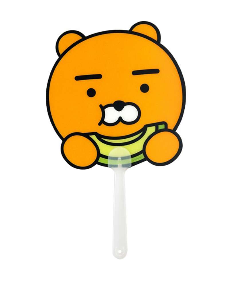 Kakao Friends Ryan Character Summer Fruity PP Fan 2-Piece Set 192293