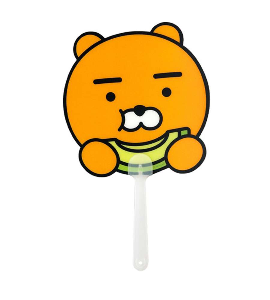 Kakao Friends Ryan Character Summer Fruity PP Fan 2-Piece Set 192293