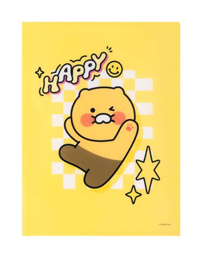 Kakao Friends Choonsik Character 2-Pocket File (Say Cheese) 204996