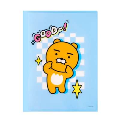 Kakao Friends Ryan Character 2-Pocket File (Say Cheese) 205009