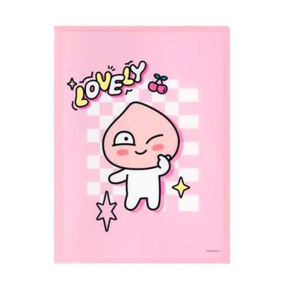 Kakao Friends Apeach Character 2-Pocket File (Say Cheese) 205016