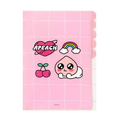 Kakao Friends Apeach Character 5-Pocket File (Say Cheese) 205047