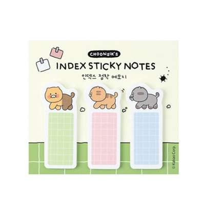 Kakao Friends Choonsik Character Ordinary Index Sticky Notes 2p Set 205634