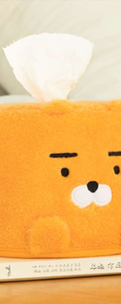 Kakao Friends Ryan Character Boucle Roll Tissue Cover 202879