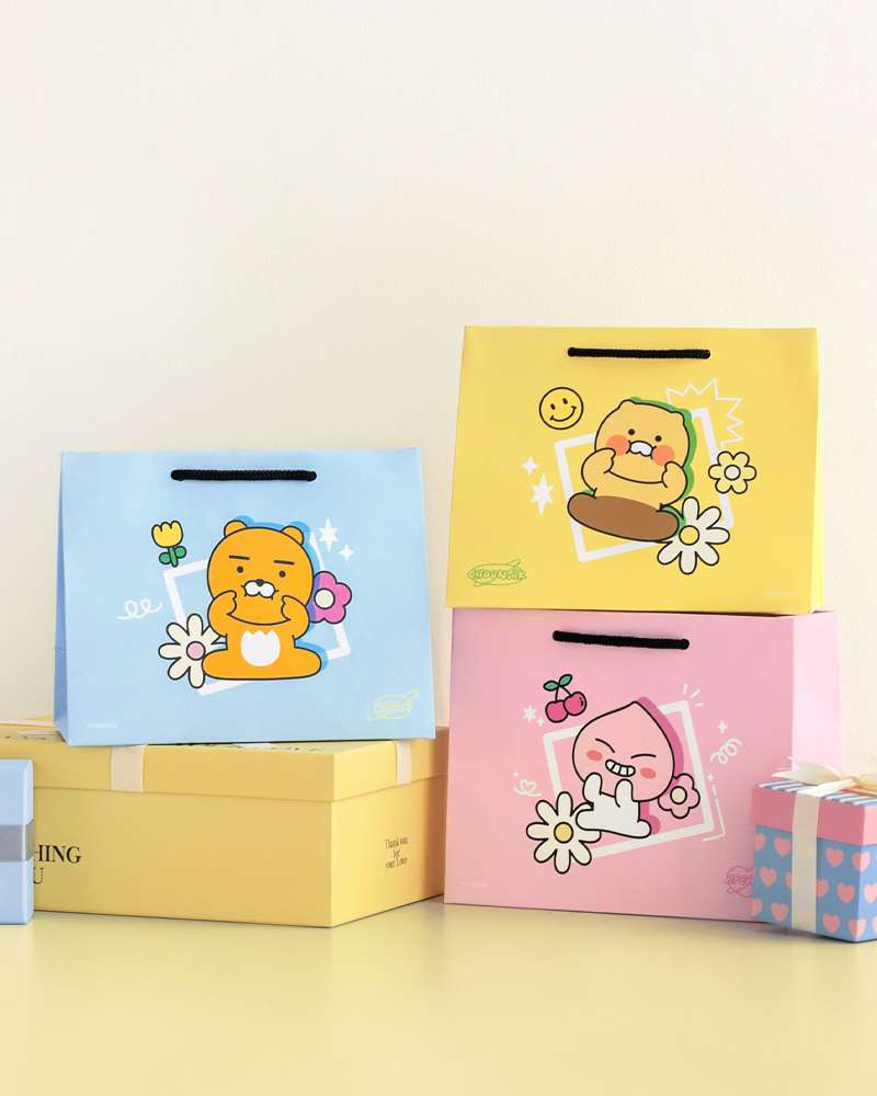 Kakao Friends Character Say Cheese Shopping Bag M Paper Bag 203494