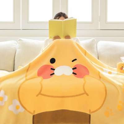 Kakao Friends Choonsik Character Lovely Large Fleece Knee Blanket 202657