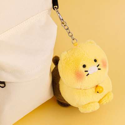 Kakao Friends Choonsik Character Bread Doll Power Bank Keyring Bag Charm 201063