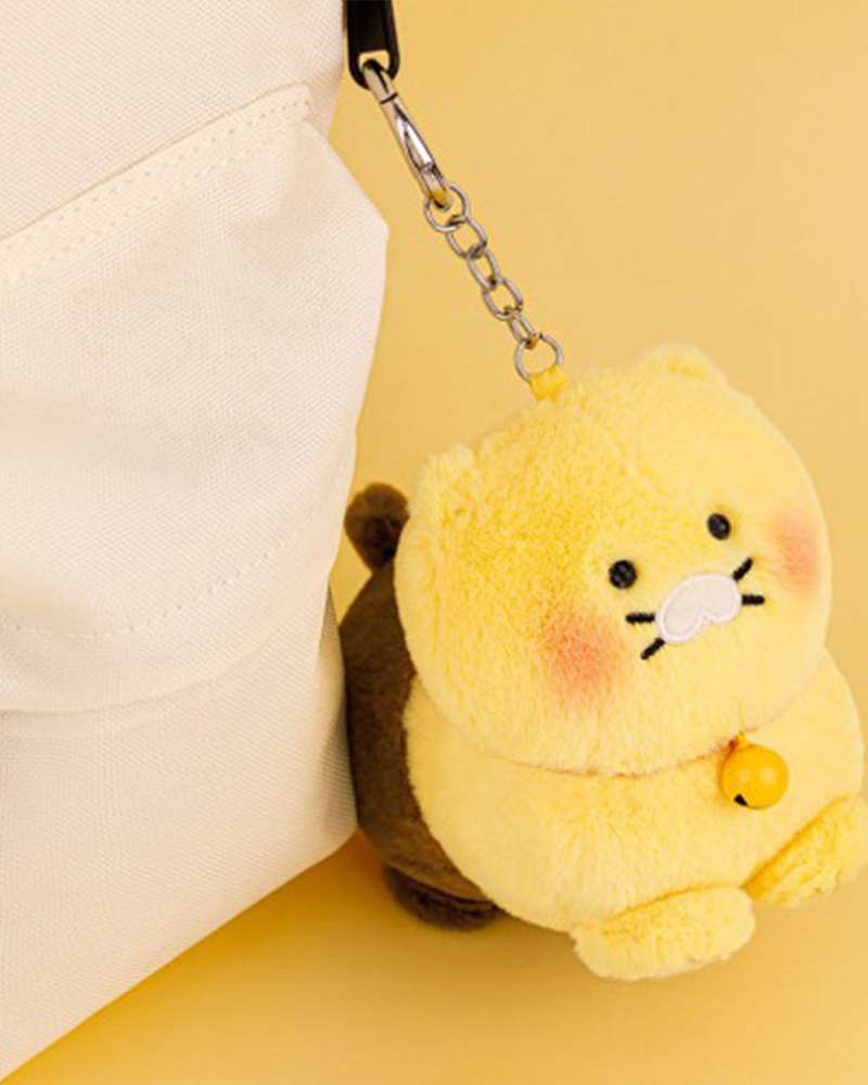 Kakao Friends Choonsik Character Bread Doll Power Bank Keyring Bag Charm 201063