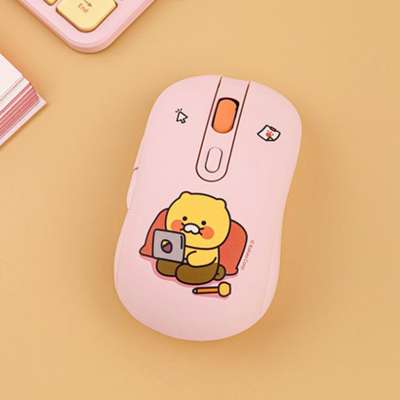 Kakao Friends Choonsik Quiet Study Wireless Mouse 201193
