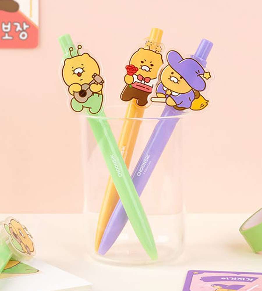 Kakao Friends Star Star Choongsik Character Acrylic Patch Ballpoint Pen 186681