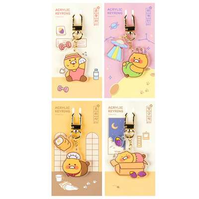 Kakao Friends Chunsik Various Concepts Character Acrylic Keyring 186407