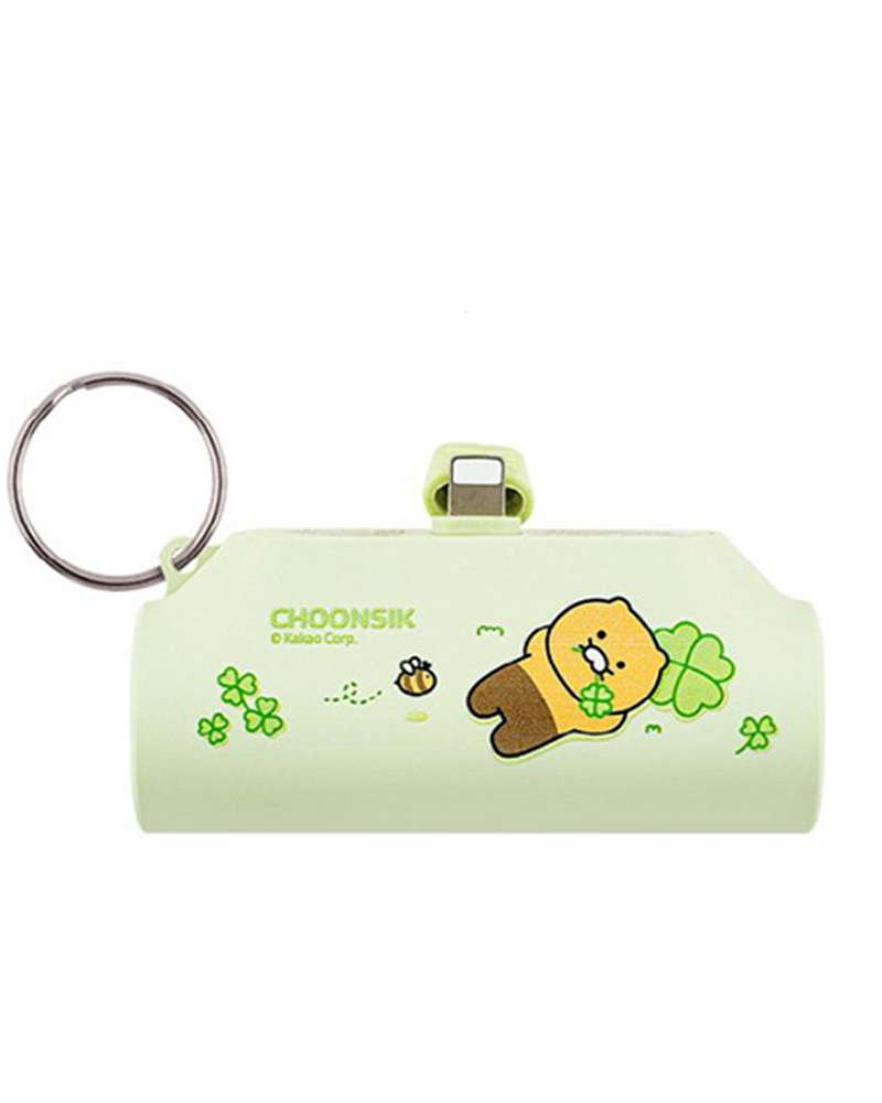 Kakao Friends Choonsik Character Clover 8-Pin Docking Portable Battery 201087