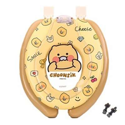Kakao Friends Choonsik Character Kids Dual-Use Toilet Seat Cover 584422