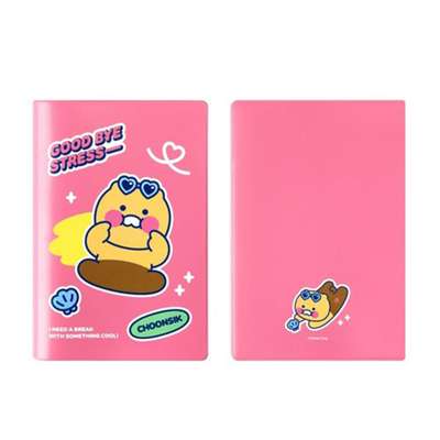Kakao Friends Choonsik Character Passport Case (Pink) 200851