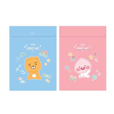 Kakao Friends Little Friends Lovely Vertical Envelope File 215497