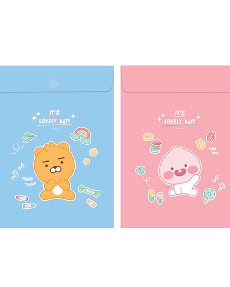 Kakao Friends Little Friends Lovely Vertical Envelope File 215497