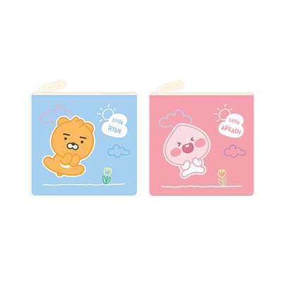 Kakao Friends Little Friends Character Lovely Square Pouch 215633