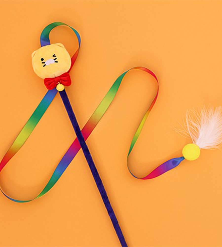 Kakao Friends Chunsik Character My Pet Cat Fishing Rod Toy 215077