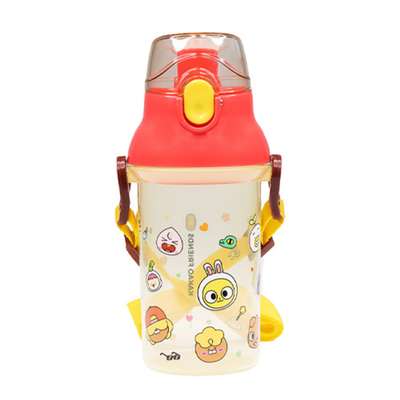Kakao Friends Kids Character Anchor One-Touch Shoulder Strap Mini Water Bottle (360ml) 583302