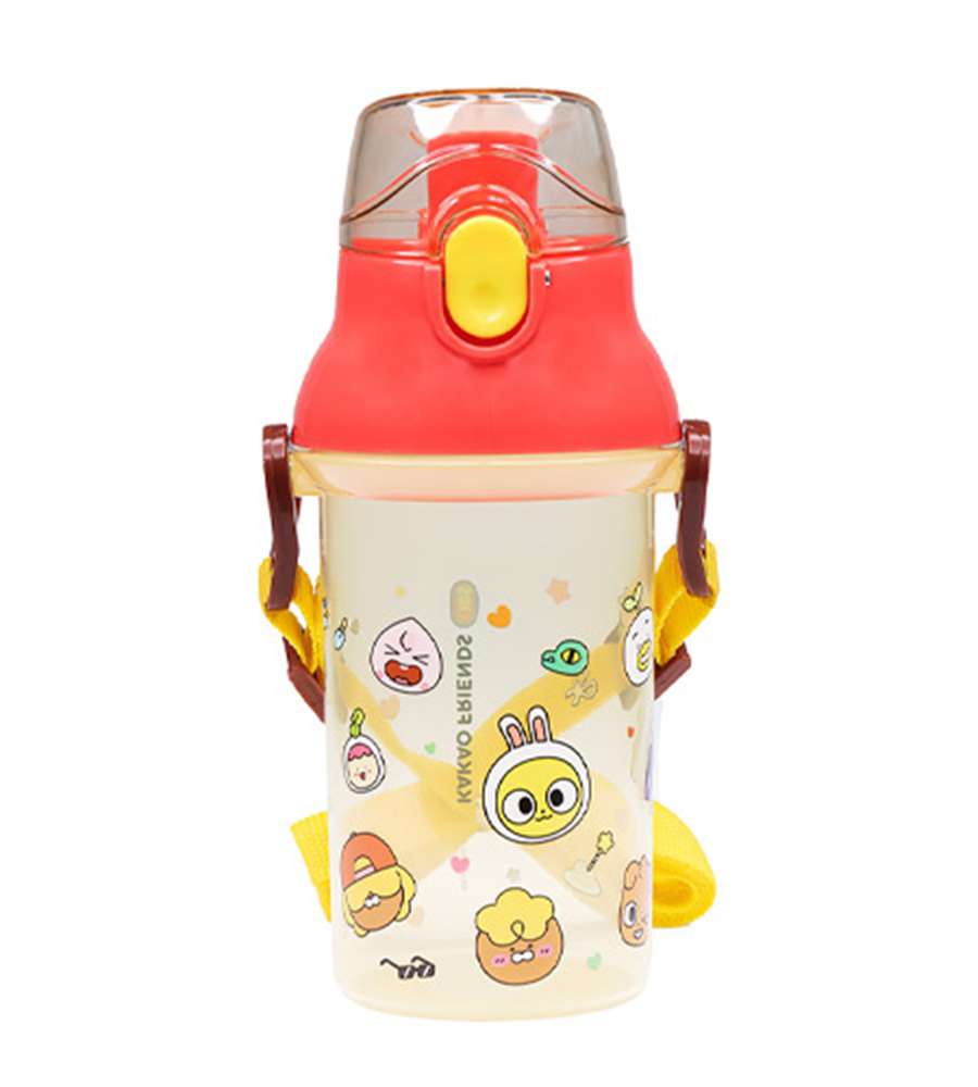 Kakao Friends Kids Character Anchor One-Touch Shoulder Strap Mini Water Bottle (360ml) 583302