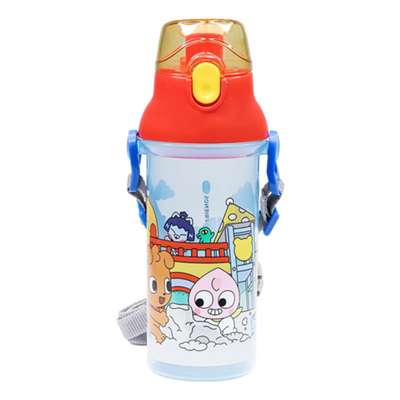 Kakao Friends Kids Character Anchor One-Touch Shoulder Strap Water Bottle (480ml) 583296