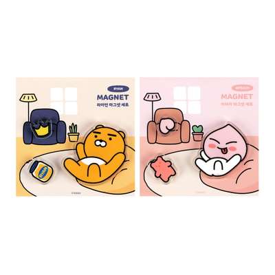 Kakao Friends Character Acrylic Magnet Set 211932