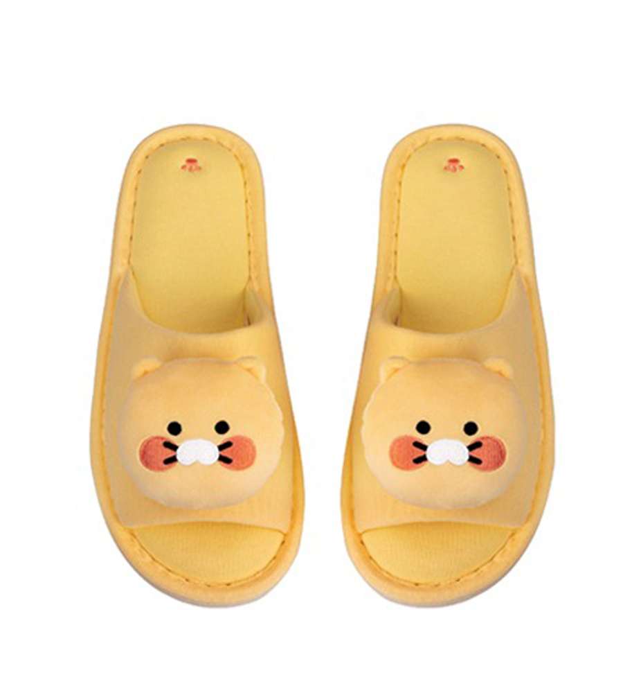 Kakao Friends Choonsik Character Fabric Slippers Indoor Shoes 654644