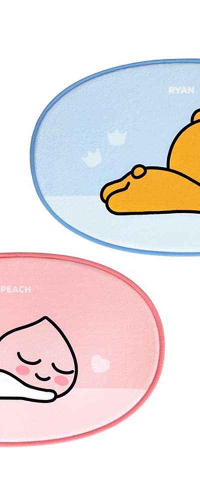 Kakao Friends Character Microfiber Rug Bath Mat 654699