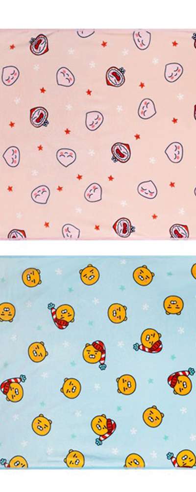 Kakao Friends Character Hello to Snow Ryan Knee Blanket 212328