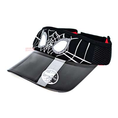 Marvel Spider-Man Black Jelly Pin Cap Sun Hat UV Protection Cap 753740