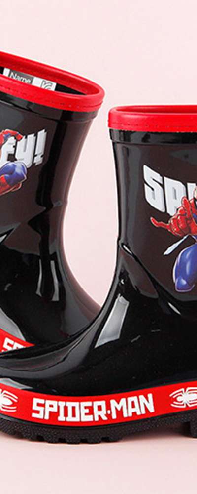 Spider-Man Character Kids Rain Boots