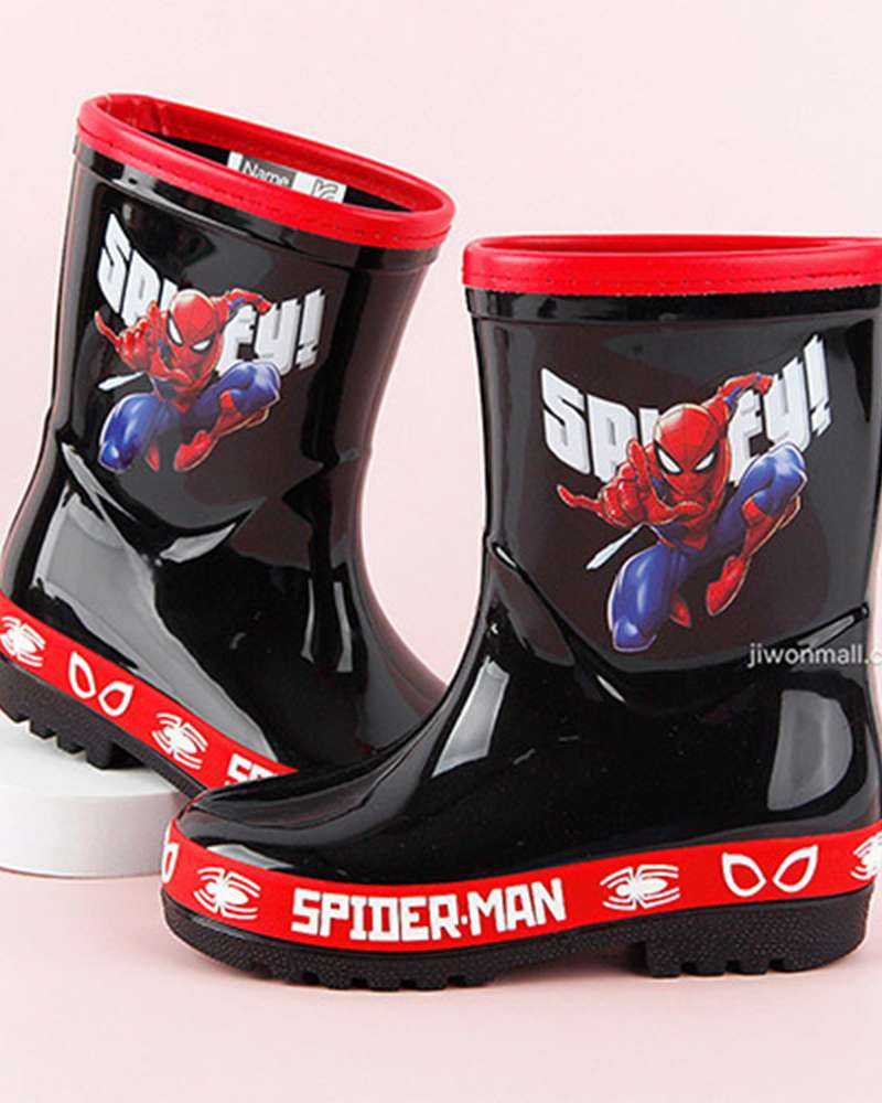 Spider-Man Character Kids Rain Boots