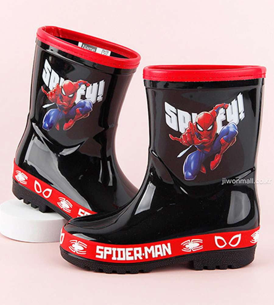 Spider-Man Character Kids Rain Boots