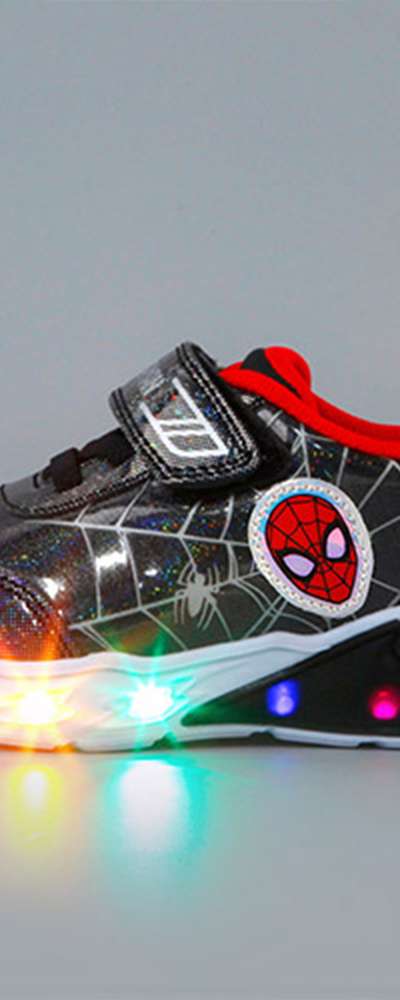 Spider-Man Character Park Light-Up Children's Sneakers