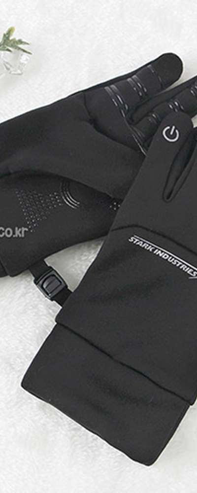 Tony Stark Character Emblem Touch Leisure Gloves 855537