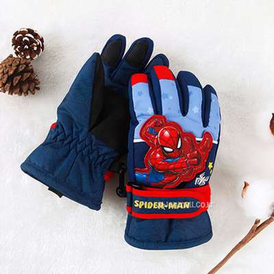 Spider-Man Star Character 3D Kids Winter Gloves 809918