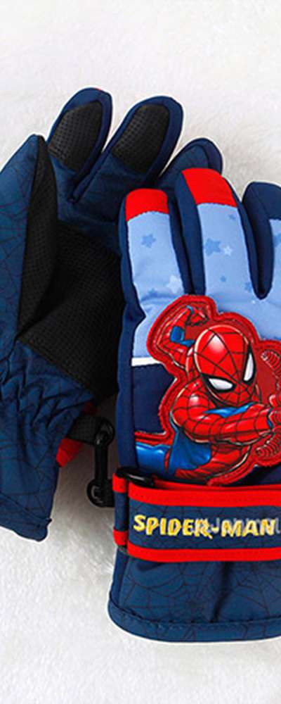 Spider-Man Star Character 3D Kids Winter Gloves 809918