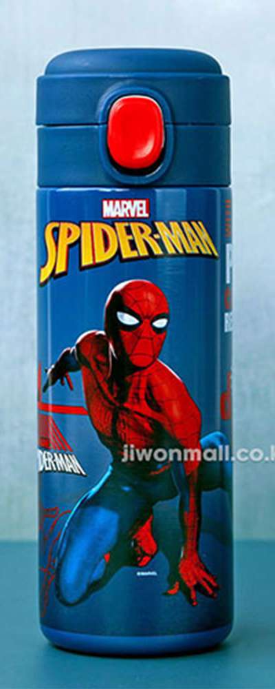 Spider-Man Character Capsule One-Touch Double-Wall Stainless Steel Tumbler Water Bottle 400ml 575710