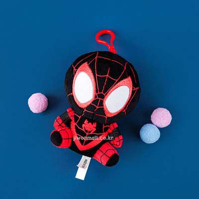 Spider-Man: Across the Spider-Verse Spin Character Plush Keychain Charm 507251