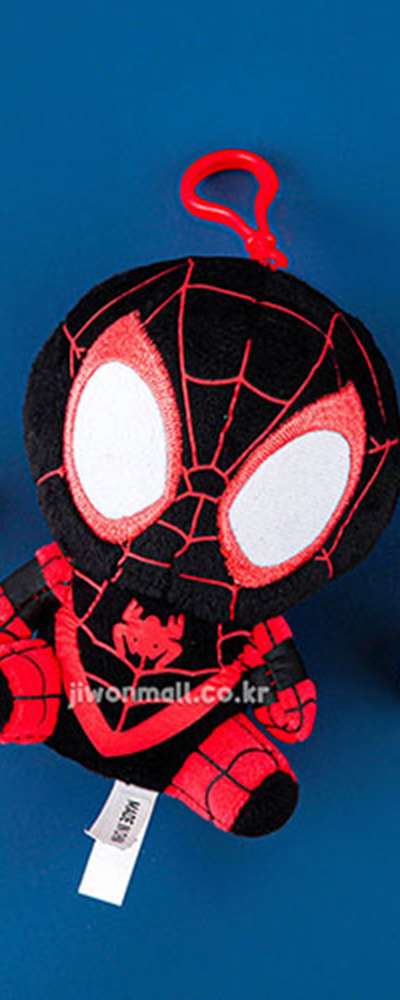 Spider-Man: Across the Spider-Verse Spin Character Plush Keychain Charm 507251