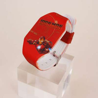 Iron Man Character LED Wrist Watch Children's Watch 769512