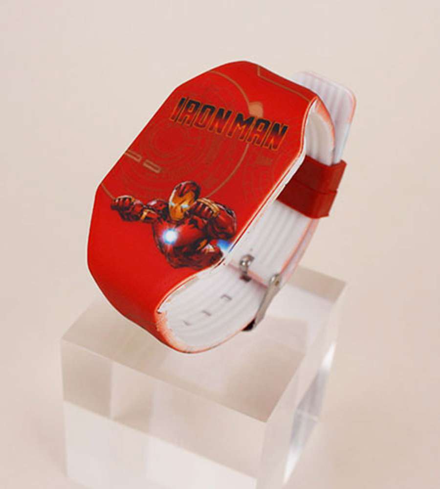 Iron Man Character LED Wrist Watch Children's Watch 769512