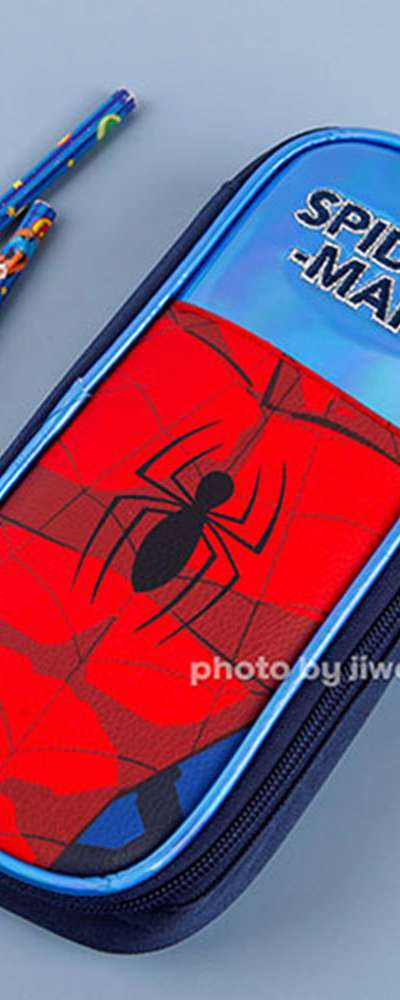 スパイダーマン キャラクター エフェクト 刺繍筆箱ポーチ 769932