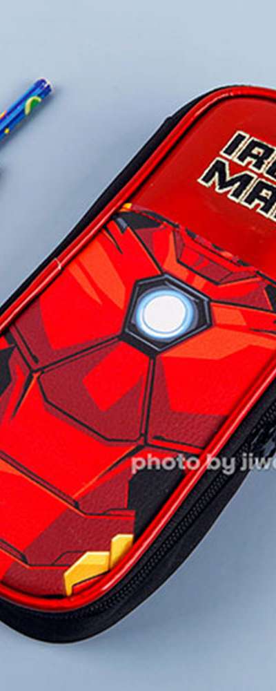 アイアンマン キャラクター エフェクト ぬいぐるみ筆箱 ポーチ 769925