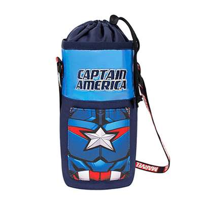 Captain America Character Effect Insulated Water Bottle Pouch 769161