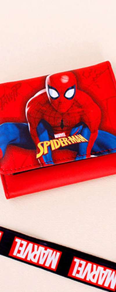 スパイダーマン キャラクター アクション ネックレス ウォレット 769574