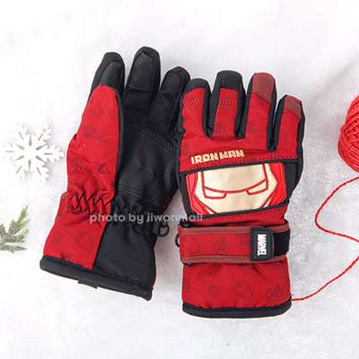 Marvel Iron Man Character Stark Og Winter Gloves (Red) 942734