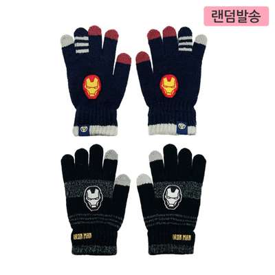 Iron Man Character Armor Knit Gloves Winter Gloves (Random Shipment) 223280