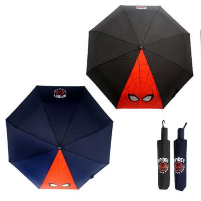 Spider-Man Spidey 55cm Safe 3-Fold Fully Automatic Umbrella (Random Shipment) 224065